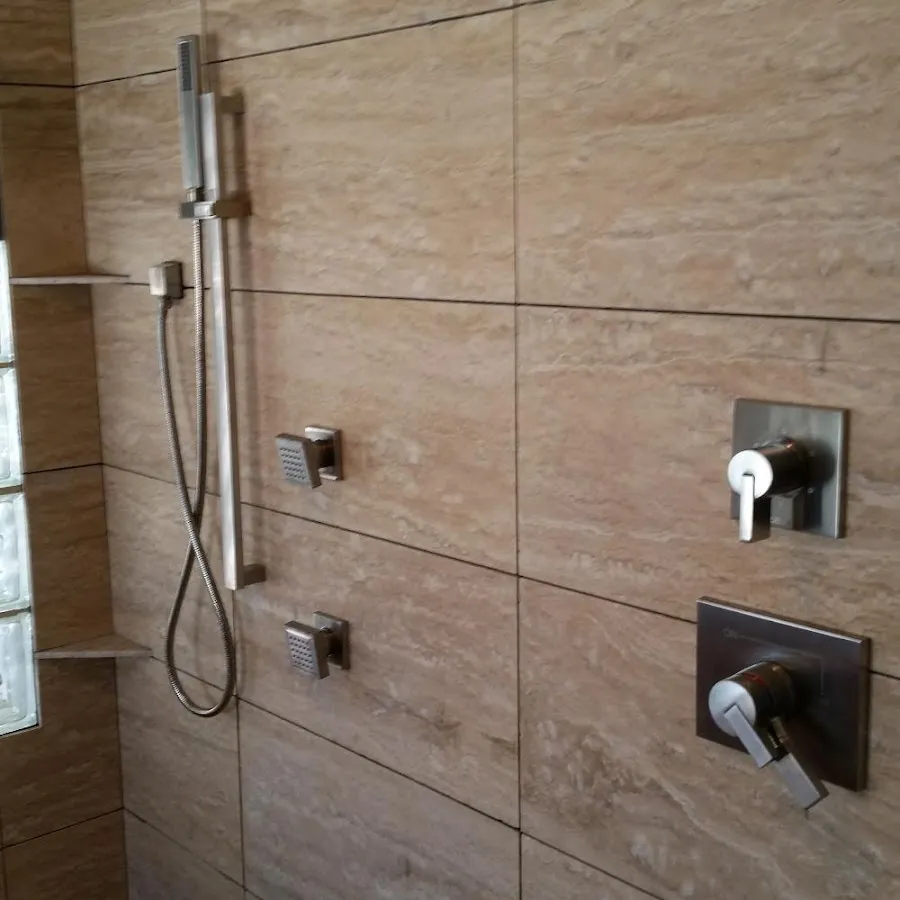 Shower fixture installation for Water Heater Installation in Pampa